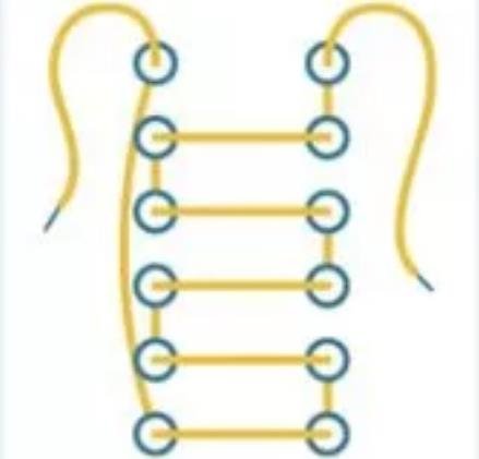 鞋带的24种系法，10种花式系鞋带方法图解